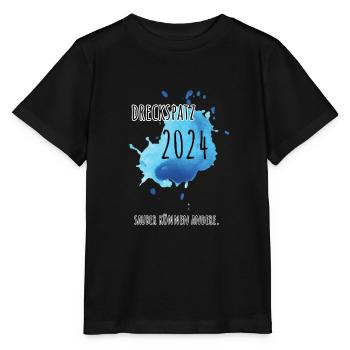 Dreckspatz 2024 - Sauber können Andere. - Stanley/Stella Kinder T-Shirt MINI CREATOR  - Schwarz - Vorne - Mikhail (115cm)