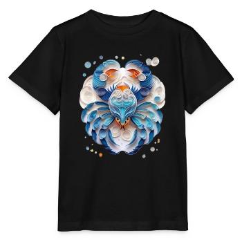 Sternzeichen Krebs - Stanley/Stella Kinder T-Shirt MINI CREATOR  - Schwarz - Vorne - Mikhail (115cm)