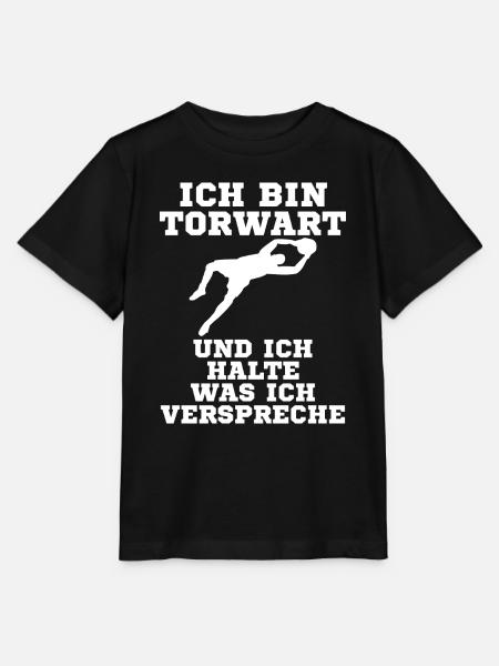 Torwart Fußball - Stanley/Stella Kinder T-Shirt MINI CREATOR  - Schwarz