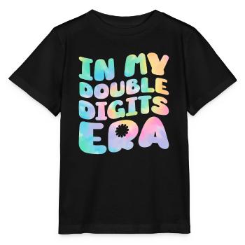 10th Birthday Girl Saying Gift Idea Ten - Stanley/Stella MINI CREATOR Kids’ T-Shirt - black - Front - Mikhail (115cm)