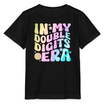 10th Birthday Girl Gift Idea Ten Years - Stanley/Stella MINI CREATOR Kids’ T-Shirt - black - Front - Mikhail (115cm)
