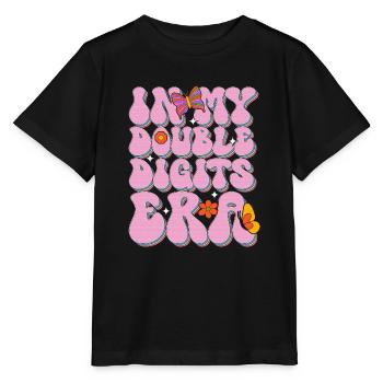 10th Birthday Girl Gift Idea Ten Years - Stanley/Stella MINI CREATOR Kids’ T-Shirt - black - Front - Mikhail (115cm)