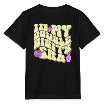10th Birthday Girl Gift Idea Ten Years - Stanley/Stella MINI CREATOR Kids’ T-Shirt - black - Front - Mikhail (115cm)
