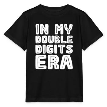 10th Birthday Girl Gift Idea Ten Years - Stanley/Stella MINI CREATOR Kids’ T-Shirt - black - Front - Mikhail (115cm)