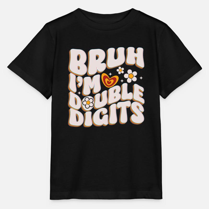 10. Geburtstag Mädchen Geschenkidee Zehn Jahre - Stanley/Stella Kinder T-Shirt MINI CREATOR  - Schwarz