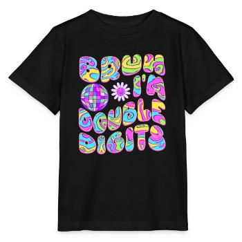 10ème Anniversaire Fille Idée Cadeau Dix Ans - T-shirt bio MINI CREATOR Stanley/Stella Enfant - noir - Devant - Mikhail (115cm)