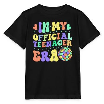 13ème anniversaire fille idée cadeau ado - T-shirt bio MINI CREATOR Stanley/Stella Enfant - noir - Devant - Mikhail (115cm)