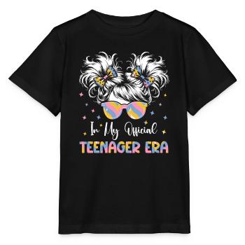 13. Geburtstag Mädchen Geschenkidee Teenager - Stanley/Stella Kinder T-Shirt MINI CREATOR  - Schwarz - Vorne - Mikhail (115cm)