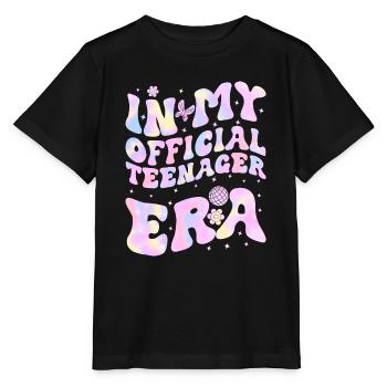13ème anniversaire fille idée cadeau ado - T-shirt bio MINI CREATOR Stanley/Stella Enfant - noir - Devant - Mikhail (115cm)
