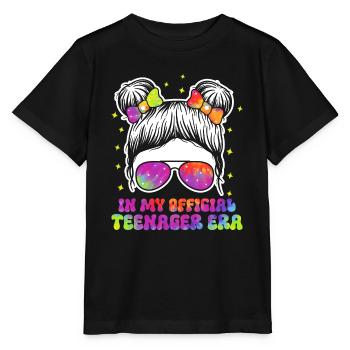 13ème anniversaire fille idée cadeau ado - T-shirt bio MINI CREATOR Stanley/Stella Enfant - noir - Devant - Mikhail (115cm)