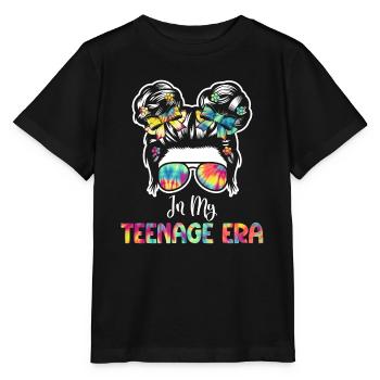13ème anniversaire fille idée cadeau ado - T-shirt bio MINI CREATOR Stanley/Stella Enfant - noir - Devant - Mikhail (115cm)