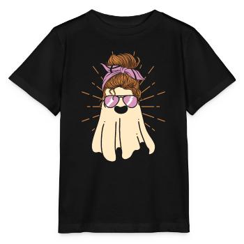 Halloween Geist Frauen Mädchen - Stanley/Stella Kinder T-Shirt MINI CREATOR  - Schwarz - Vorne - Mikhail (115cm)