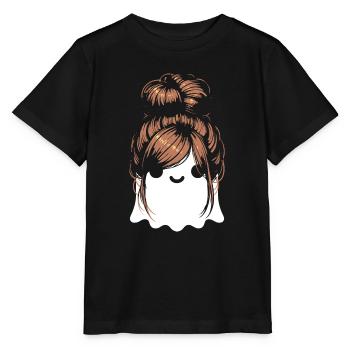 Halloween Geist Frauen Mädchen - Stanley/Stella Kinder T-Shirt MINI CREATOR  - Schwarz - Vorne - Mikhail (115cm)