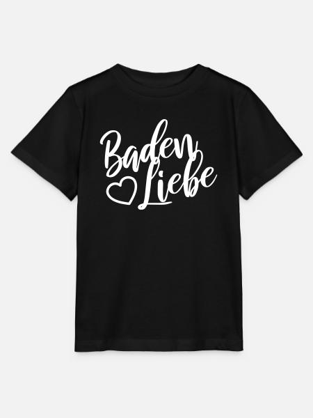 Baden Liebe - Stanley/Stella Kinder T-Shirt MINI CREATOR  - Schwarz