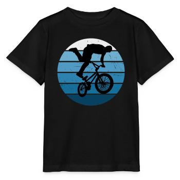 Vélo Hommes bmx Vélo Cyclisme bmx Femmes - T-shirt bio MINI CREATOR Stanley/Stella Enfant - noir - Devant - Mikhail (115cm)