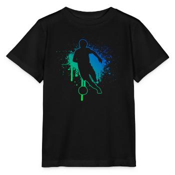 Football Football Football Masculin Match de football - T-shirt bio MINI CREATOR Stanley/Stella Enfant - noir - Devant - Mikhail (115cm)