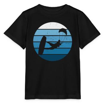 Kitesurf Kitesurf Kitesurf Kitesurfer Hommes - T-shirt bio MINI CREATOR Stanley/Stella Enfant - noir - Devant - Mikhail (115cm)