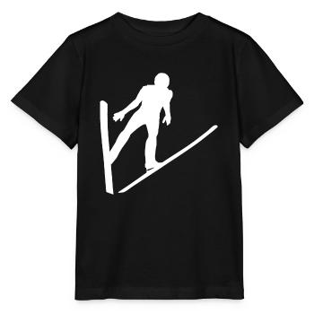 Ski jumping ski jumping ski jumpers - Stanley/Stella MINI CREATOR Kids’ T-Shirt - black - Front - Mikhail (115cm)