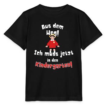 Kindergarten Kindergartenkind | kids | Krippe - Stanley/Stella Kinder T-Shirt MINI CREATOR  - Schwarz - Vorne - Mikhail (115cm)