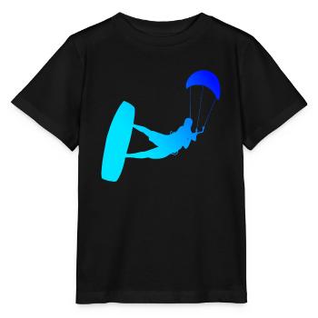 Kitesurf kitesurf kitesurf hommes kitesurfers - T-shirt bio MINI CREATOR Stanley/Stella Enfant - noir - Devant - Mikhail (115cm)