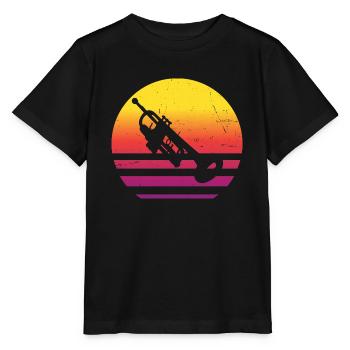 Trompettistes Trompettistes Hommes Femmes - T-shirt bio MINI CREATOR Stanley/Stella Enfant - noir - Devant - Mikhail (115cm)