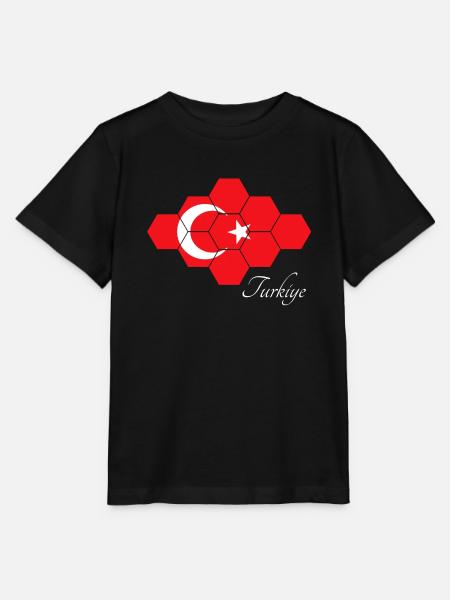 Türkei Turkiye - Stanley/Stella Kinder T-Shirt MINI CREATOR - Schwarz