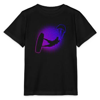 Kitesurf Kitesurfer Kitesurf Femmes Kitesurf - T-shirt bio MINI CREATOR Stanley/Stella Enfant - noir - Devant - Mikhail (115cm)