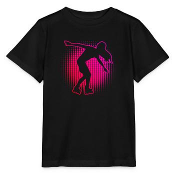 Roller Skating Roller Skate Roller Skating Women - Stanley/Stella MINI CREATOR Kids’ T-Shirt - black - Front - Mikhail (115cm)
