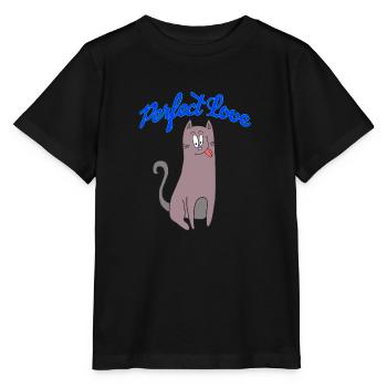 Perfect Love - Stanley/Stella MINI CREATOR Kids’ T-Shirt - black - Front - Mikhail (115cm)