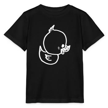 ente - entchen - Stanley/Stella Kinder T-Shirt MINI CREATOR  - Schwarz - Vorne - Mikhail (115cm)