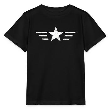 star - Stanley/Stella MINI CREATOR Kids’ T-Shirt - black - Front - Mikhail (115cm)