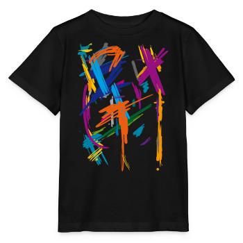 Art - T-shirt bio MINI CREATOR Stanley/Stella Enfant - noir - Devant - Mikhail (115cm)