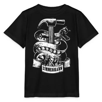 Zimmermann - Stanley/Stella Kinder T-Shirt MINI CREATOR  - Schwarz - Vorne - Mikhail (115cm)