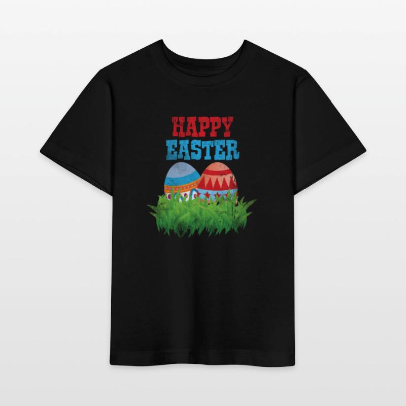 Easter Easter Eggs Easter Bunny Jesus Easter Christian Stanley/Stella MINI CREATOR Kids’ T-Shirt
