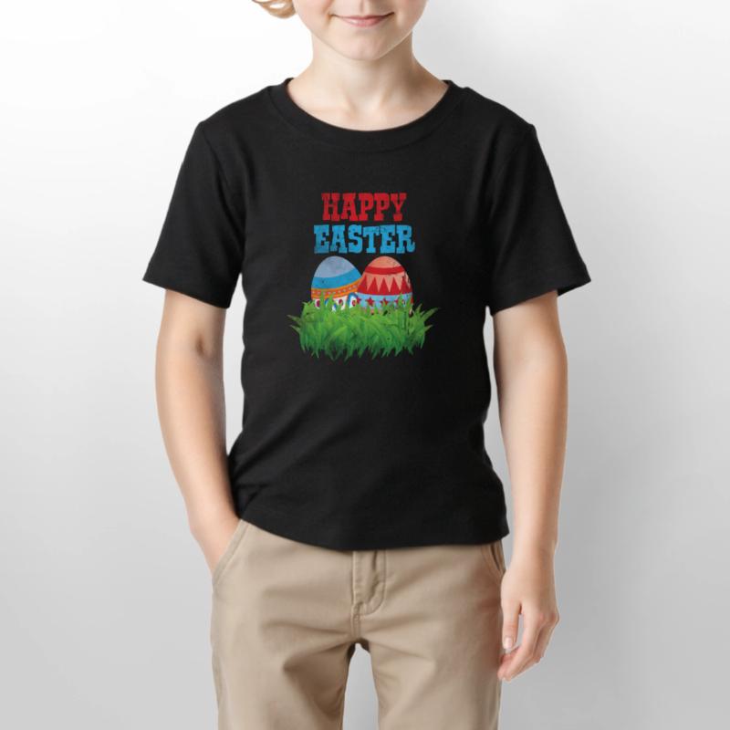 Easter Easter Eggs Easter Bunny Jesus Easter Christian Stanley/Stella MINI CREATOR Kids’ T-Shirt