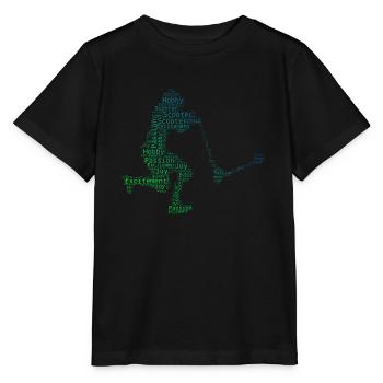 Scooter Stunt Tretroller Scooter Stunt Scooter - T-shirt bio MINI CREATOR Stanley/Stella Enfant - noir - Devant - Mikhail (115cm)