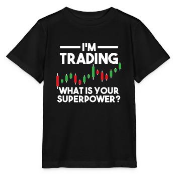 Trader Trader Investor Forex Actions Cadeau - T-shirt bio MINI CREATOR Stanley/Stella Enfant - noir - Devant - Mikhail (115cm)