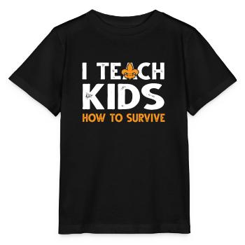 Scout Coach Scout Coach Geschenk - Stanley/Stella Kinder T-Shirt MINI CREATOR  - Schwarz - Vorne - Mikhail (115cm)