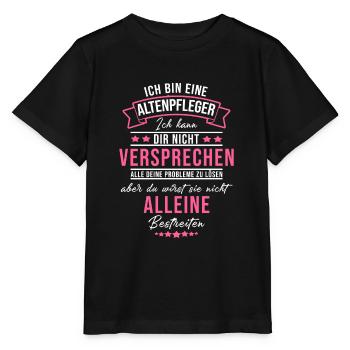 Altenpflegerin Altenheim Pflegekraft Geschenk - Stanley/Stella Kinder T-Shirt MINI CREATOR  - Schwarz - Vorne - Mikhail (115cm)