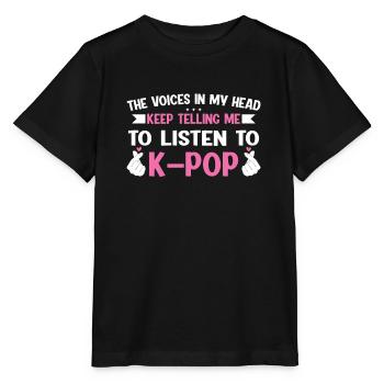 K-Pop K-Pop Geschenk - Stanley/Stella Kinder T-Shirt MINI CREATOR  - Schwarz - Vorne - Mikhail (115cm)