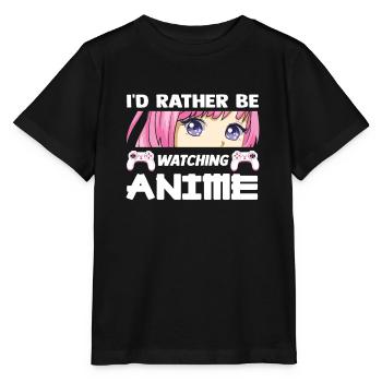 Anime cadeau anime - T-shirt bio MINI CREATOR Stanley/Stella Enfant - noir - Devant - Mikhail (115cm)