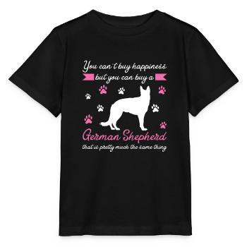 German Shepherd German Shepherd - Stanley/Stella MINI CREATOR Kids’ T-Shirt - black - Front - Mikhail (115cm)