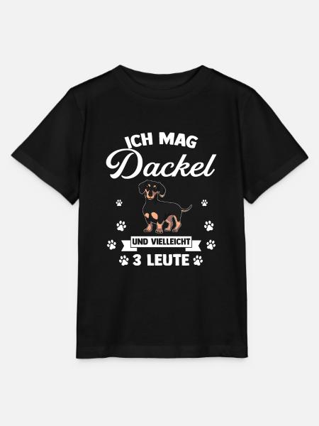 Dackel Dackel Geschenk - Stanley/Stella Kinder T-Shirt MINI CREATOR  - Schwarz