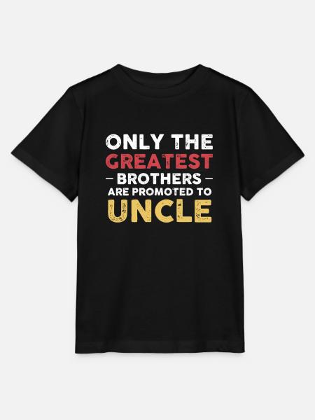 Onkel Onkel Geschenk - Stanley/Stella T-shirt MINI CREATOR til børn - sort