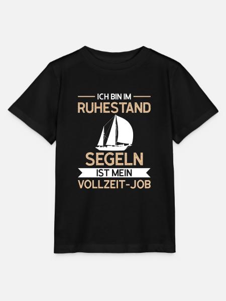 Ruhestand Segeln Rente Geschenk - Stanley/Stella Kinder T-Shirt MINI CREATOR - Schwarz