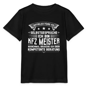 KFZ Meister KFZ-Mechaniker KFZ-Meister Geschenk - Stanley/Stella Kinder T-Shirt MINI CREATOR  - Schwarz - Vorne - Mikhail (115cm)
