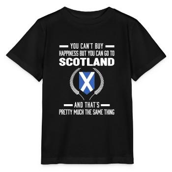 Schottland Schottland Geschenk - Stanley/Stella Kinder T-Shirt MINI CREATOR  - Schwarz - Vorne - Mikhail (115cm)