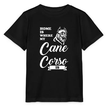 Cane Corso Cane Corso Cadeau - T-shirt bio MINI CREATOR Stanley/Stella Enfant - noir - Devant - Mikhail (115cm)