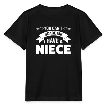 Oncle Nièce Oncle Nièce Cadeau - T-shirt bio MINI CREATOR Stanley/Stella Enfant - noir - Devant - Mikhail (115cm)