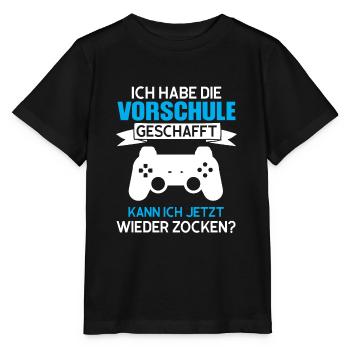 Vorschule Gaming Vorschüler Geschenk - Stanley/Stella Kinder T-Shirt MINI CREATOR  - Schwarz - Vorne - Mikhail (115cm)